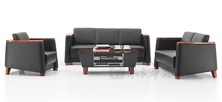 Office Sofa|Traditional Leather Sofa|Office Furniture|Traditional Leather Sofa|真皮沙发 CG-CTZPSF-09