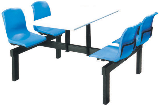 Plastic Dining Table&ChairCG-D022B-4_Office Furniture_Dining Table&Chair_Dining Furniture