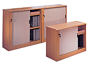 MFC Roller Shutter Door CabinetCG-JLG-06_Office Furniture_MFC Roller Shutter Door Cabinet_Filing Cabinet