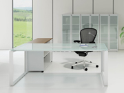 Glass Executive Desk CG-MS02DK1