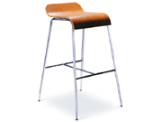 Bar Chair|Bar StoolCG-QM506N_Office Furniture_Wooden Facing Bar Stool_Bar Stool