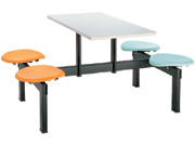 Plastic Dining Table&ChairCG-S230B-4_Office Furniture_Dining Table&Chair_Dining Furniture
