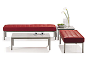 Leather Leisure SofaCG-Knoll-SF1_Office Furniture_Leisure Sofa_Office Sofa