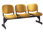 Fabric BenchVC-700-3S_Office Furniture_Fabric Bench_Public Chair
