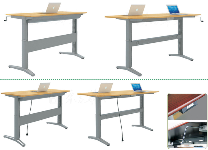 Office Desk|Steel Wooden Staff Desk|Office Furniture|Steel Wooden Staff Desk|升降职员桌